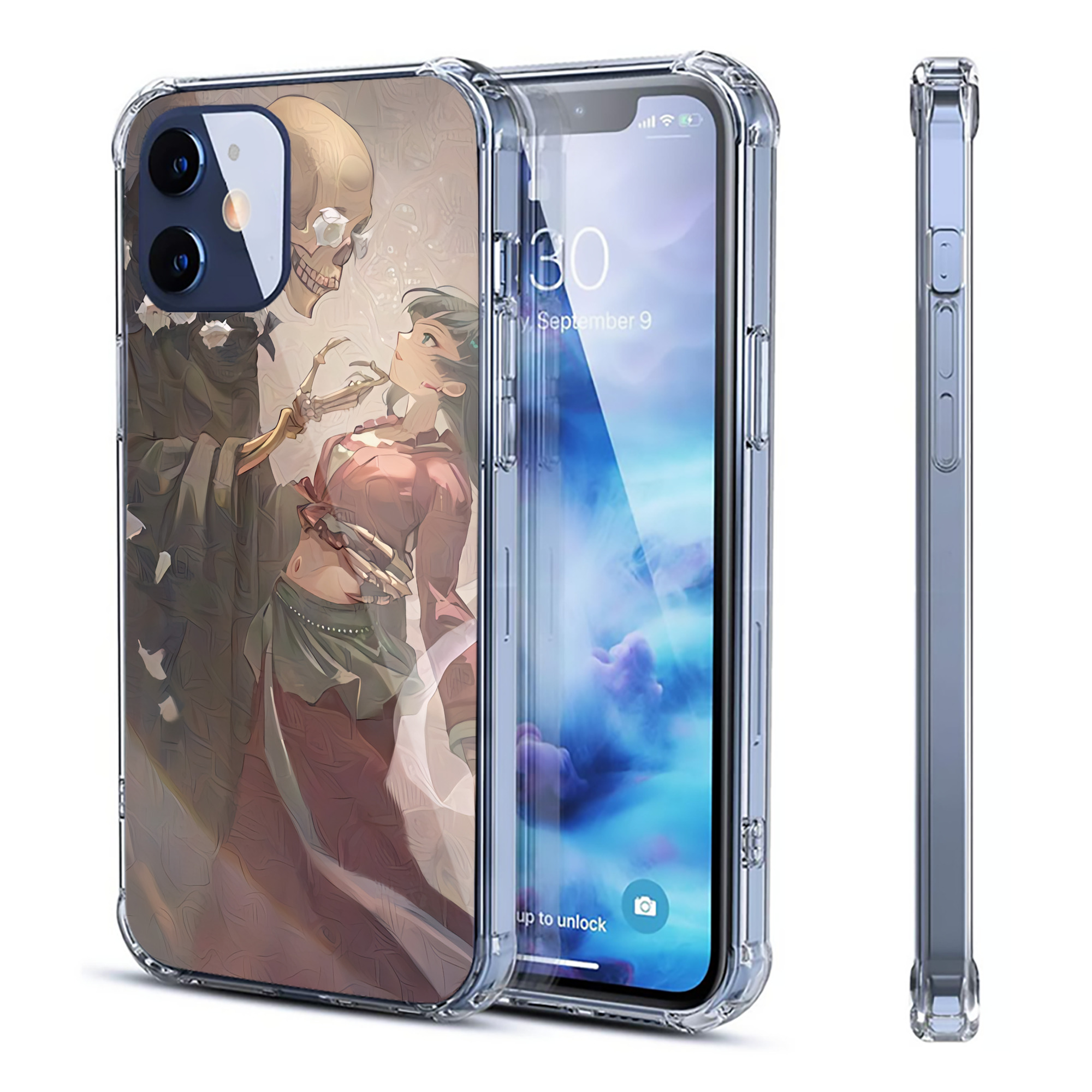 （画像用） 薬屋のひとりごと The Apothecary Diaries 【iPhone 12シリーズ対応】透明スマホケース（クリアソフトケース）